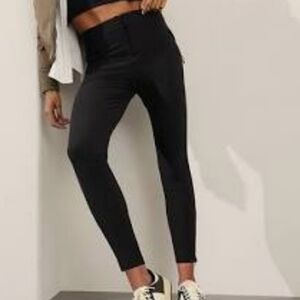 Athleta Black Stellar Mid-ride Slim Pant